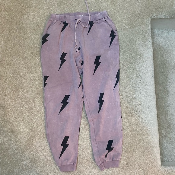 Pants & Jumpsuits Indie Mae Lightning Bolt Joggers Poshmark